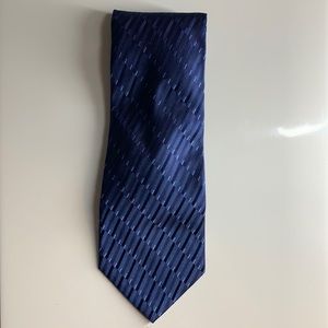 Perry Ellis Portfolio blue & light blue silk tie